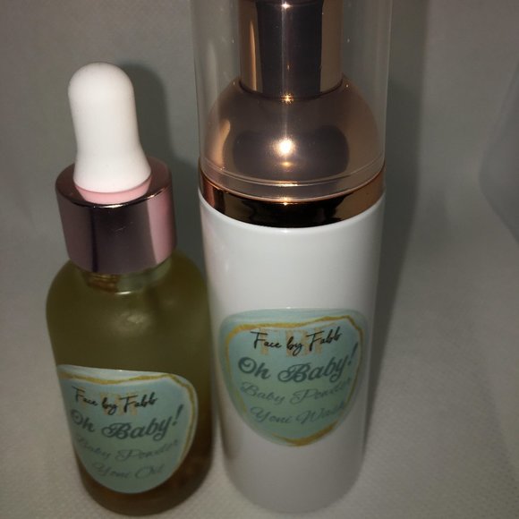 OH BABY! BABY POWDER YONI WASH & OIL COMBO - Picture 1 of 1